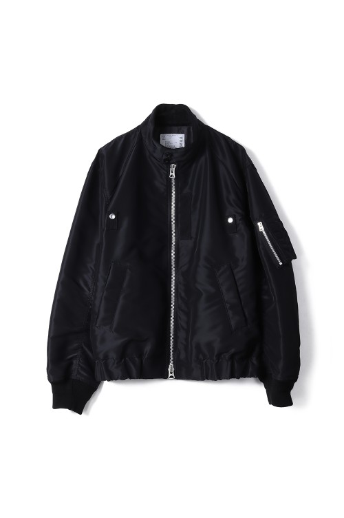 Nylon Twill Blouson - BLACK 001 (25-03888M) | セレクトショップ