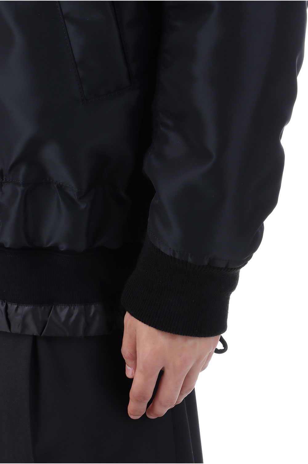 Nylon Twill Blouson - BLACK 001 (25-03888M) | セレクトショップ