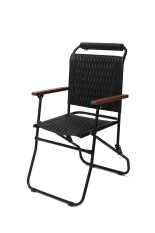 BD ROVER CHAIR II - BLACK FRAME x BLACK SEAT (BAA-2306)