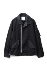 Nylon Twill Blouson - BLACK 001 (25-03888M) | セレクトショップ