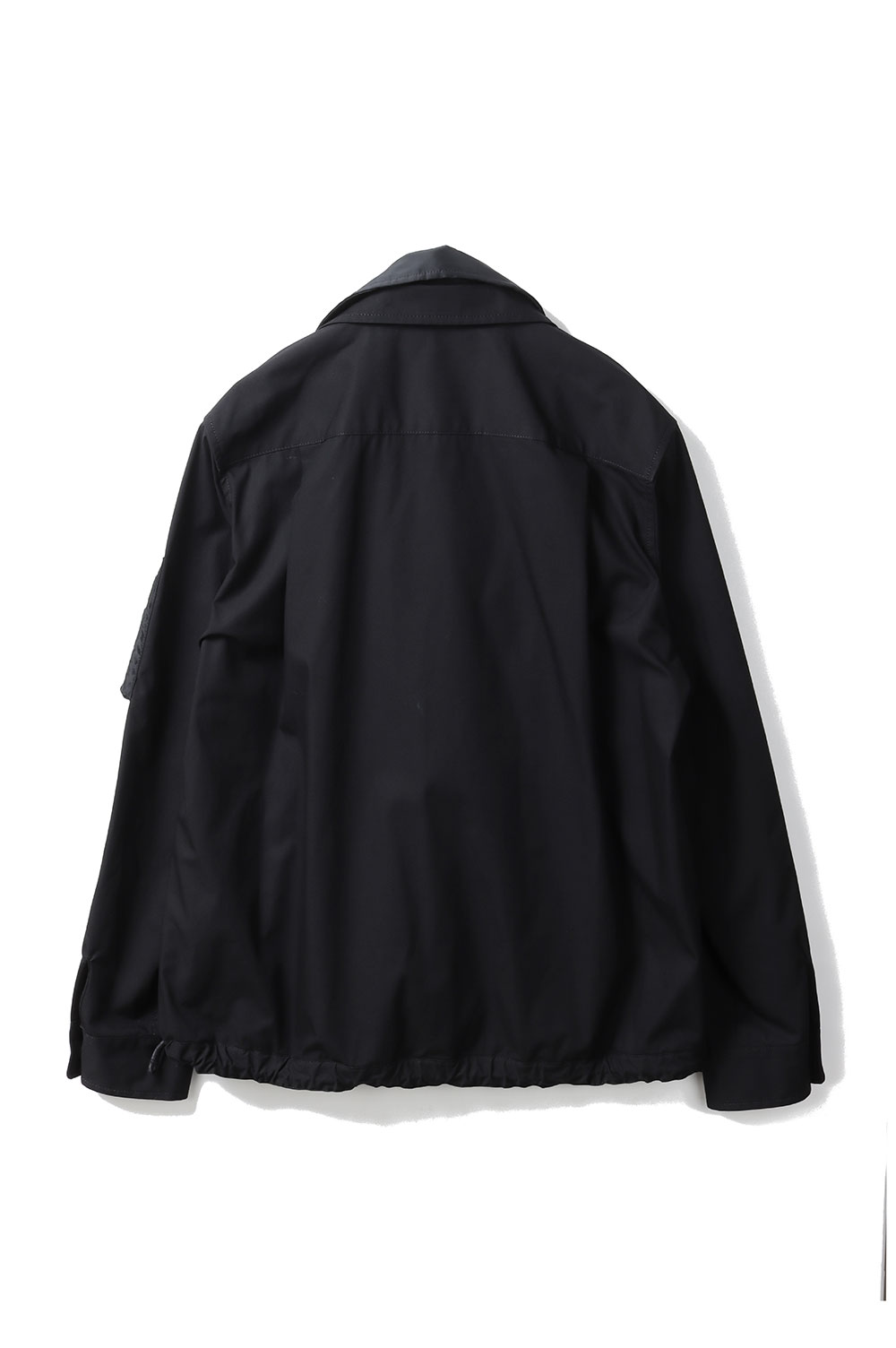 Cotton Nylon Oxford Blouson - BLACK 001 (SCM-314) | セレクト