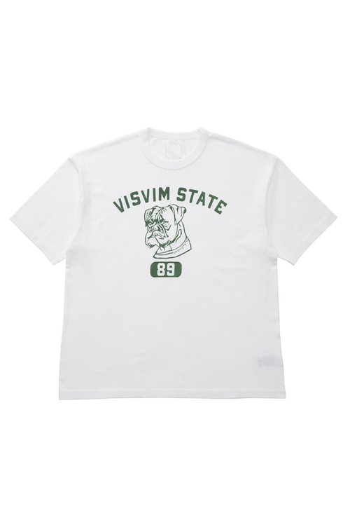 JUMBO TEE S/S 89 DMGD - WHITE (0126105010018) | セレクトショップ