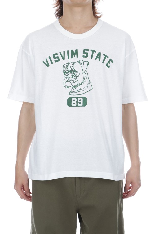 JUMBO TEE S/S 89 DMGD - WHITE (0126105010018) | セレクトショップ