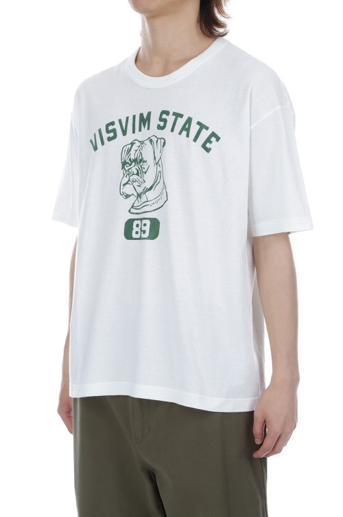 JUMBO TEE S/S 89 DMGD - WHITE (0126105010018) | セレクトショップ