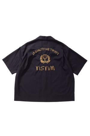 COPA SHIRT S/S (SILK) - BLACK (0126105011001) | セレクトショップ