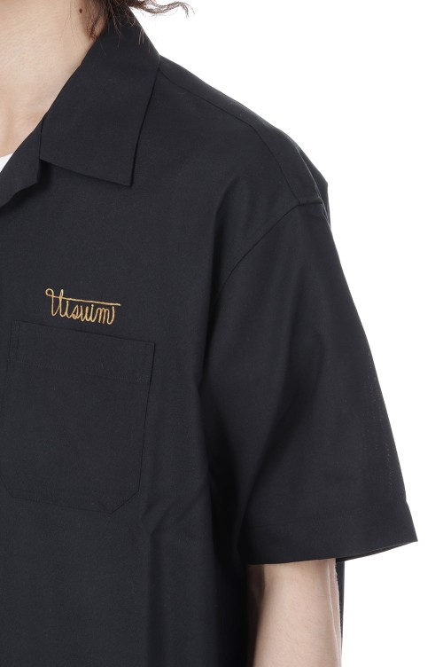 COPA SHIRT S/S (SILK) - BLACK (0126105011001) | セレクトショップ