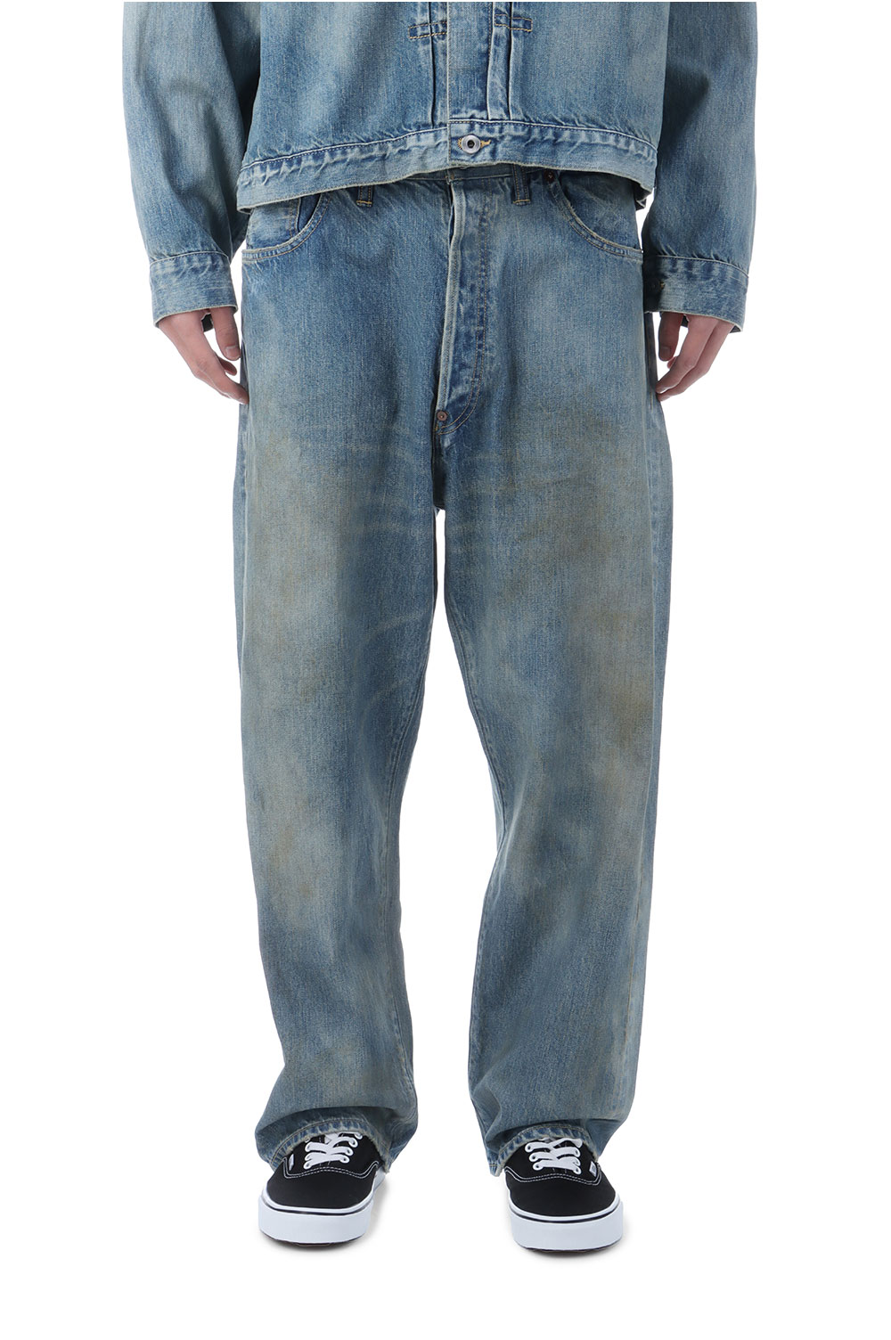 No.37 Washed Wide Denim Pants - INDIGO (26SAP-04-21) | セレクト