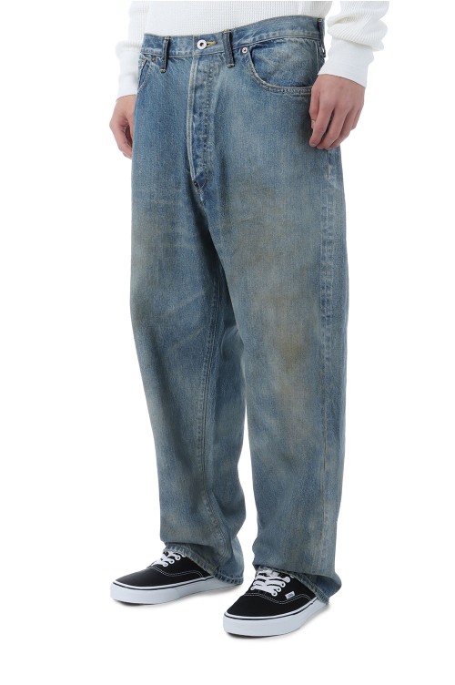 Originals デニム No.37 Washed Wide Denim Pants - INDIGO (26SAP-04-21) | セレクト