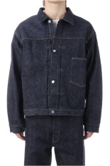 Vintage Silk Cotton Test Pilot Model Jacket - BLUE (26SAP-01-25