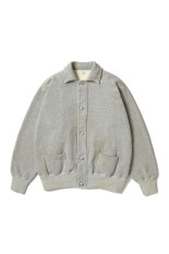 Vintage Light Weight Zip Sweat Hoodie - GRAY (26SAP-05-07