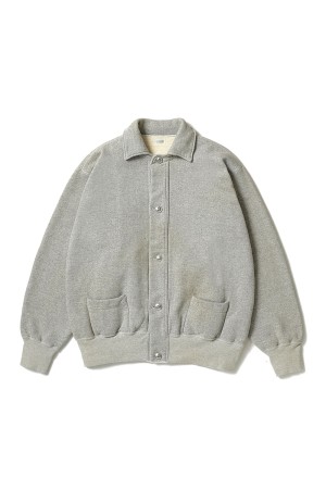 Vintage Sweat Cardigan - GRAY (26SAP-05-14)