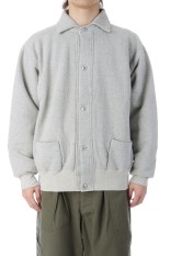 Vintage Sweat Cardigan - GRAY (26SAP-05-14)