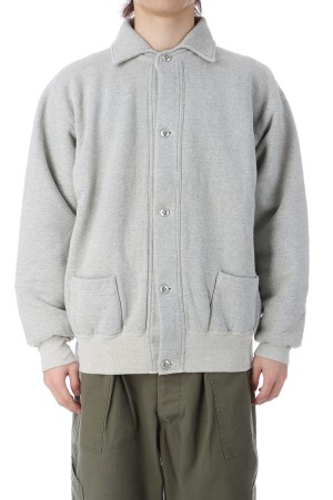 Vintage Sweat Cardigan - GRAY (26SAP-05-14)