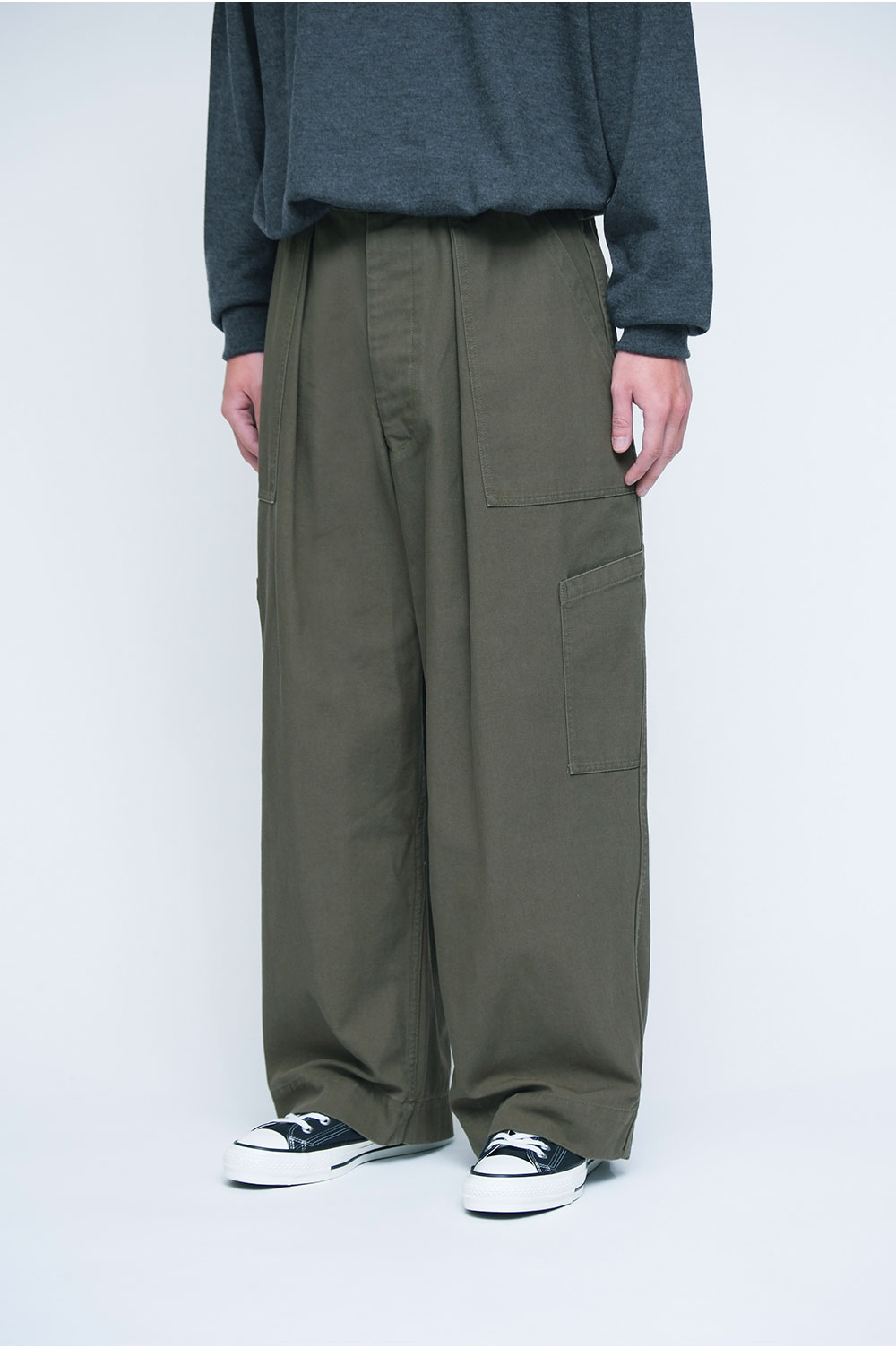 USAF Hemmed Bottoms - OLIVE (AP-4009) | セレクトショップ