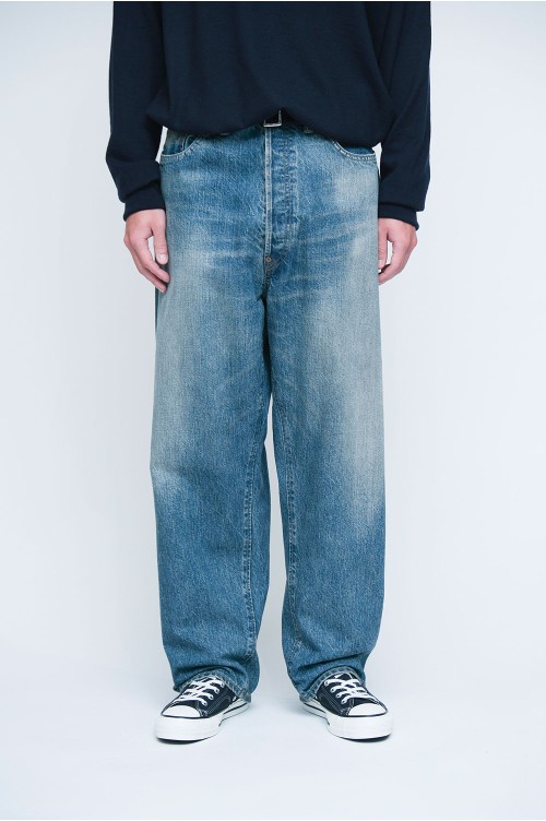 No.22 Washed Wide Denim Pants - INDIGO (26SAP-04-29) | セレクト