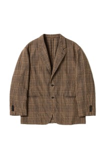 Washed Wool Linen Jacket - BEIGE (26SAP-01-14)