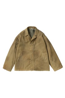 Vintage US NAVY N-4 Deck Jacket - BEIGE (26SAP-01-51)