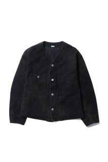 Vintage Black Denim Engineer Jacket - BLACK (26SAP-01-45)