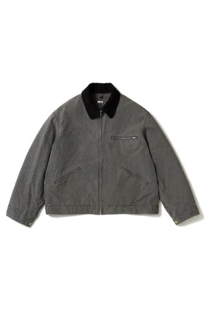 Vintage Silk Cotton Detroit Jacket - GRAY (26SAP-01-18)