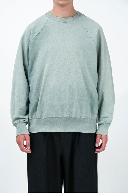 Vintage Light Weight Sweatshirt - GREEN (26SAP-05-09) | セレクト
