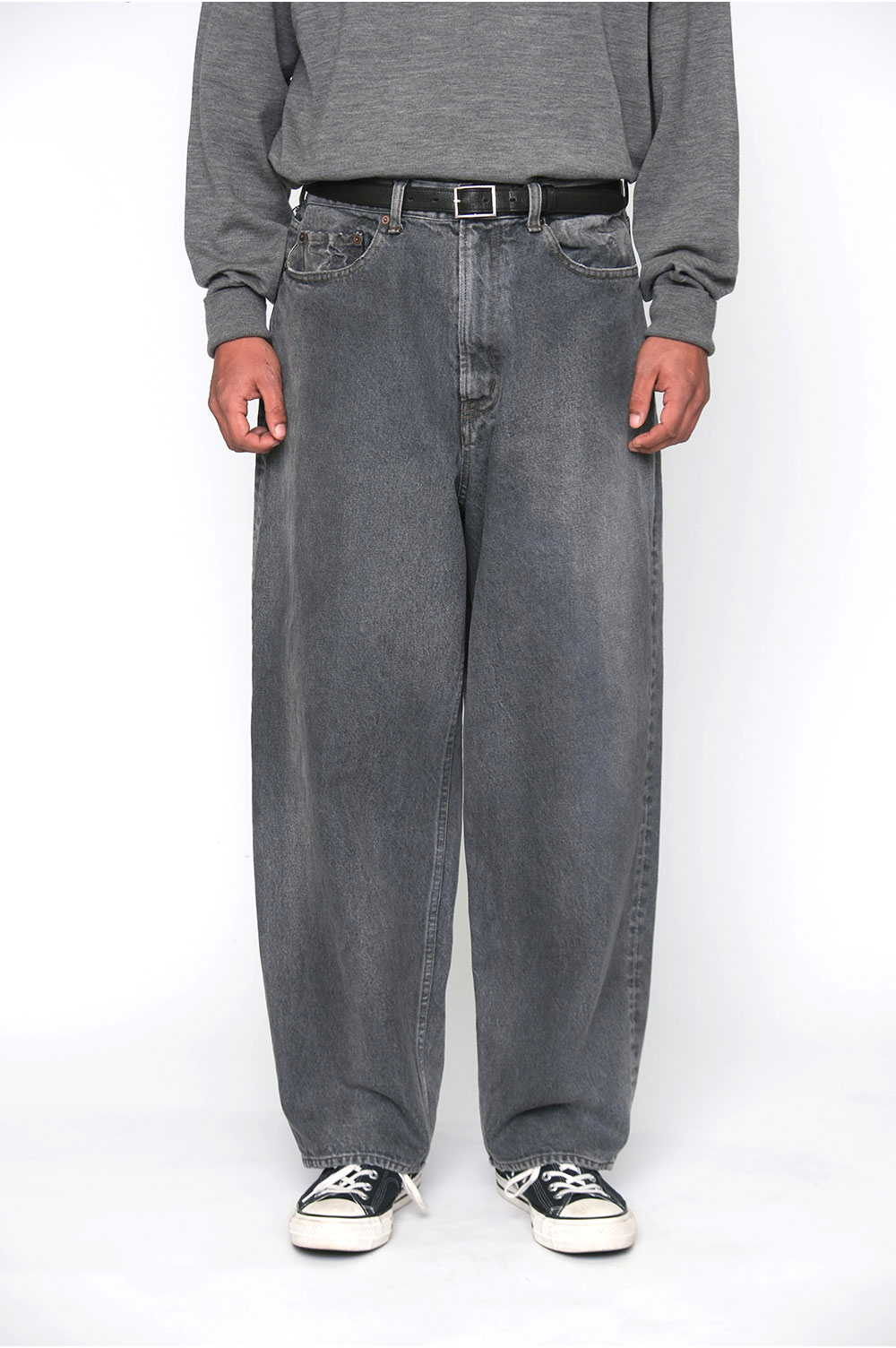 Vintage Gray Denim Pants - GRAY (26SAP-04-34) | セレクトショップ