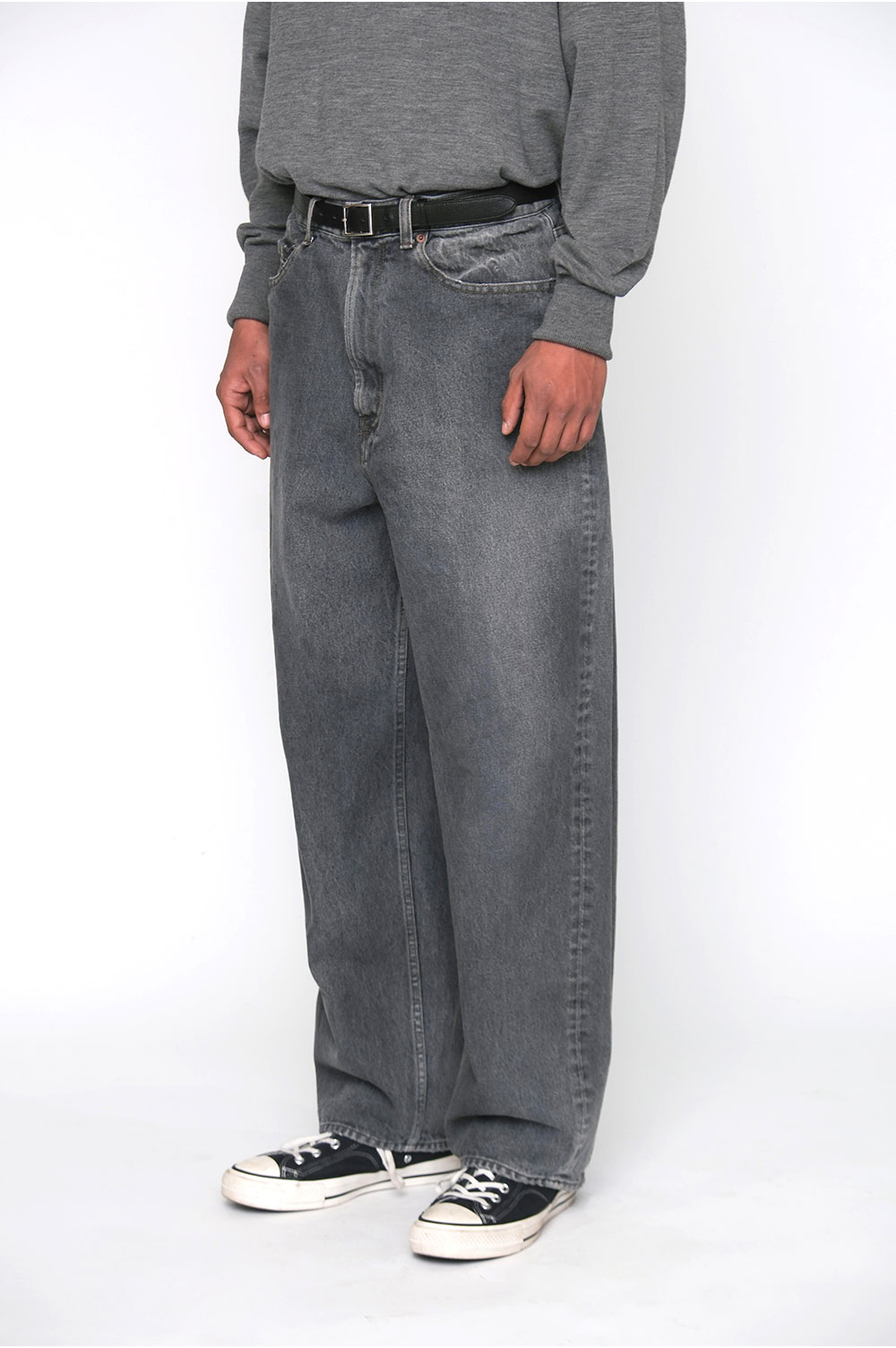 Vintage Gray Denim Pants - GRAY (26SAP-04-34) | セレクトショップ