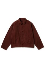Vintage Medical Jacket - BURGUNDY (26SAP-01-53)