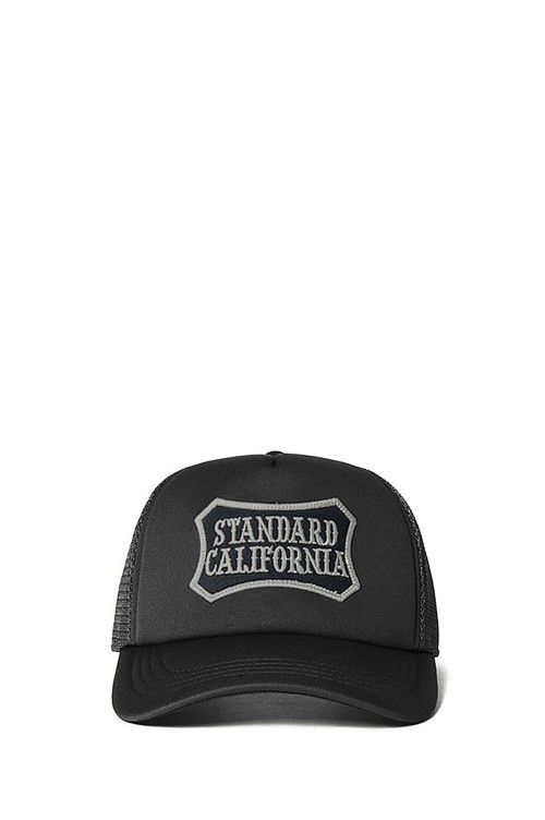 SD Basic Logo Patch Mesh Cap - Black | セレクトショップ