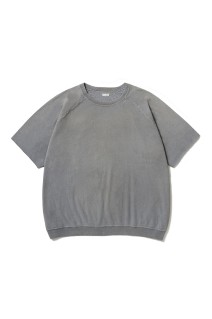 Vintage Light Weight S/S Sweatshirt - GRAY (26SAP-05-10)