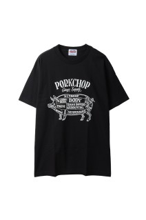 PORK FRONT TEE 25 / WHITE