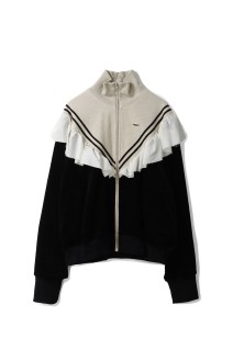 frill corduroy track jacket(TD-25AW-JK53)