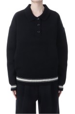 Polo Knit - BLACK (153WNT255028)