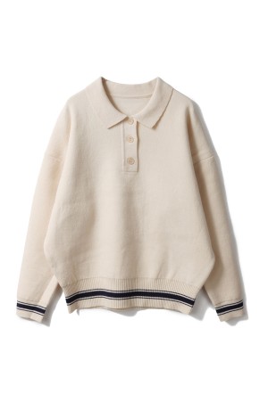 Polo Knit - IVORY (153WNT255028)