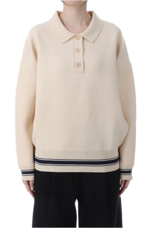 Polo Knit - IVORY (153WNT255028)
