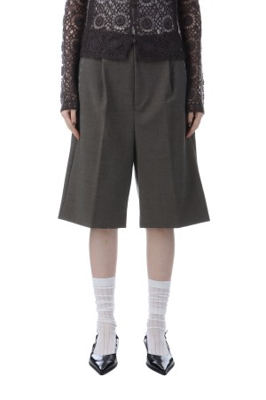 Hand Stitch Worsted Shorts - MOCHA (21252465204)