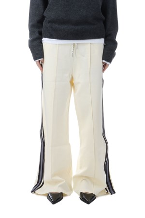 Zipper Side Line Easy Pants - IVORY (21252465702)