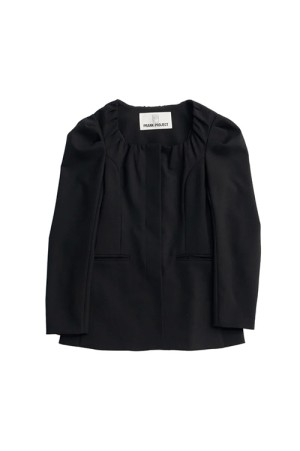 Square Neck Jacket - BLACK (31252116101)