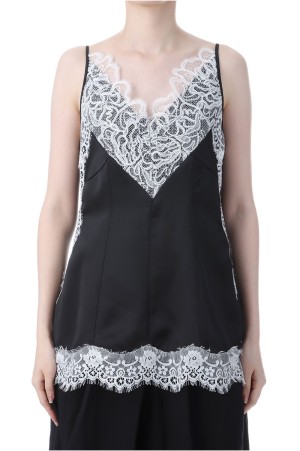 Lace Camisole - BLACK (31252315107)
