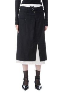 Suiting Midi Skirt - BLACK (31252516105)