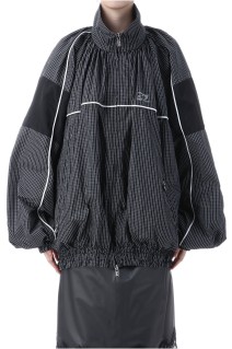 Volume Gathered Trucker Blouson - MULTI (31252215602)