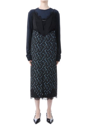 Lace Layered Camisole Dress - MULTI (31252265901)