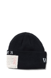 PIGFARM, beanie / BLACK