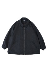 BRITISH MOLESKIN HARRINGTON JACKET / OLIVE (D24AW-05002