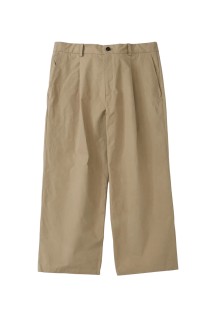 VENTILE STRAIGHT PANTS / BEIGE (D25WS-04002)
