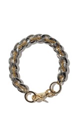 Figaro Wide Chain Bracelet / Silver 950 (RX-616); | セレクト
