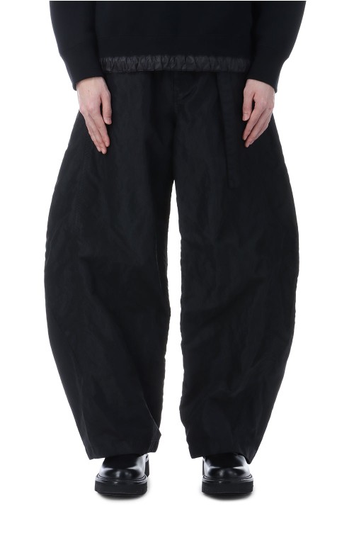 Treated Nylon Twill Pants - BLACK 001 (26-03914M) | セレクト