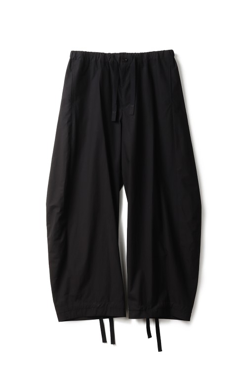 Cotton Typewriter Pants - BLACK 001 (26-03923M) | セレクトショップ