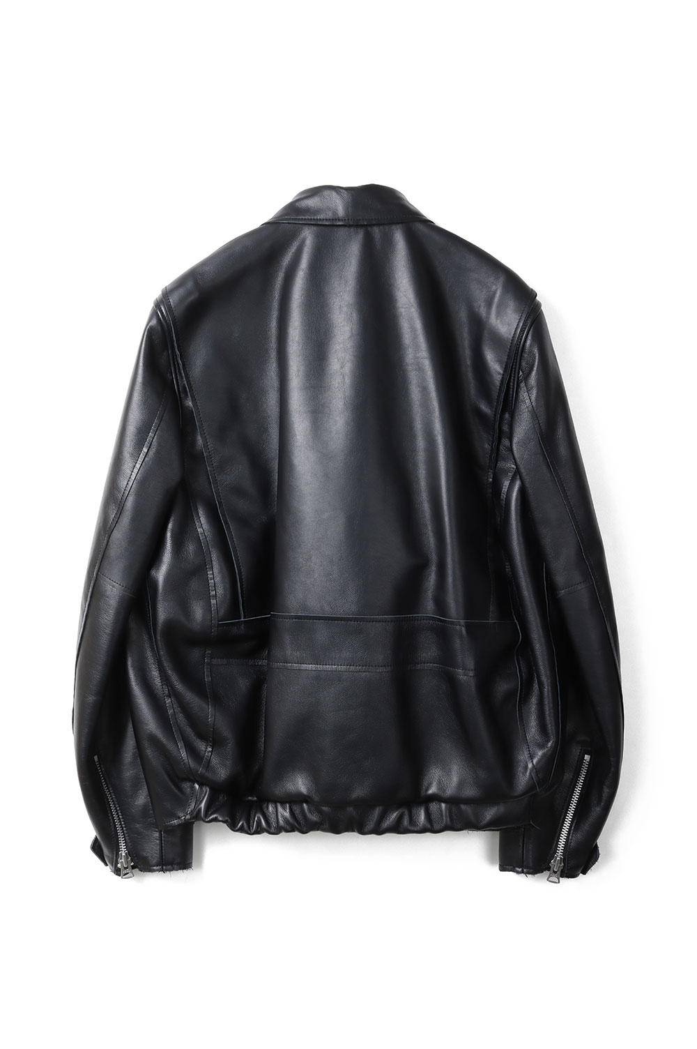 Leather Blouson - BLACK 001 (26-03905M) | セレクトショップ 