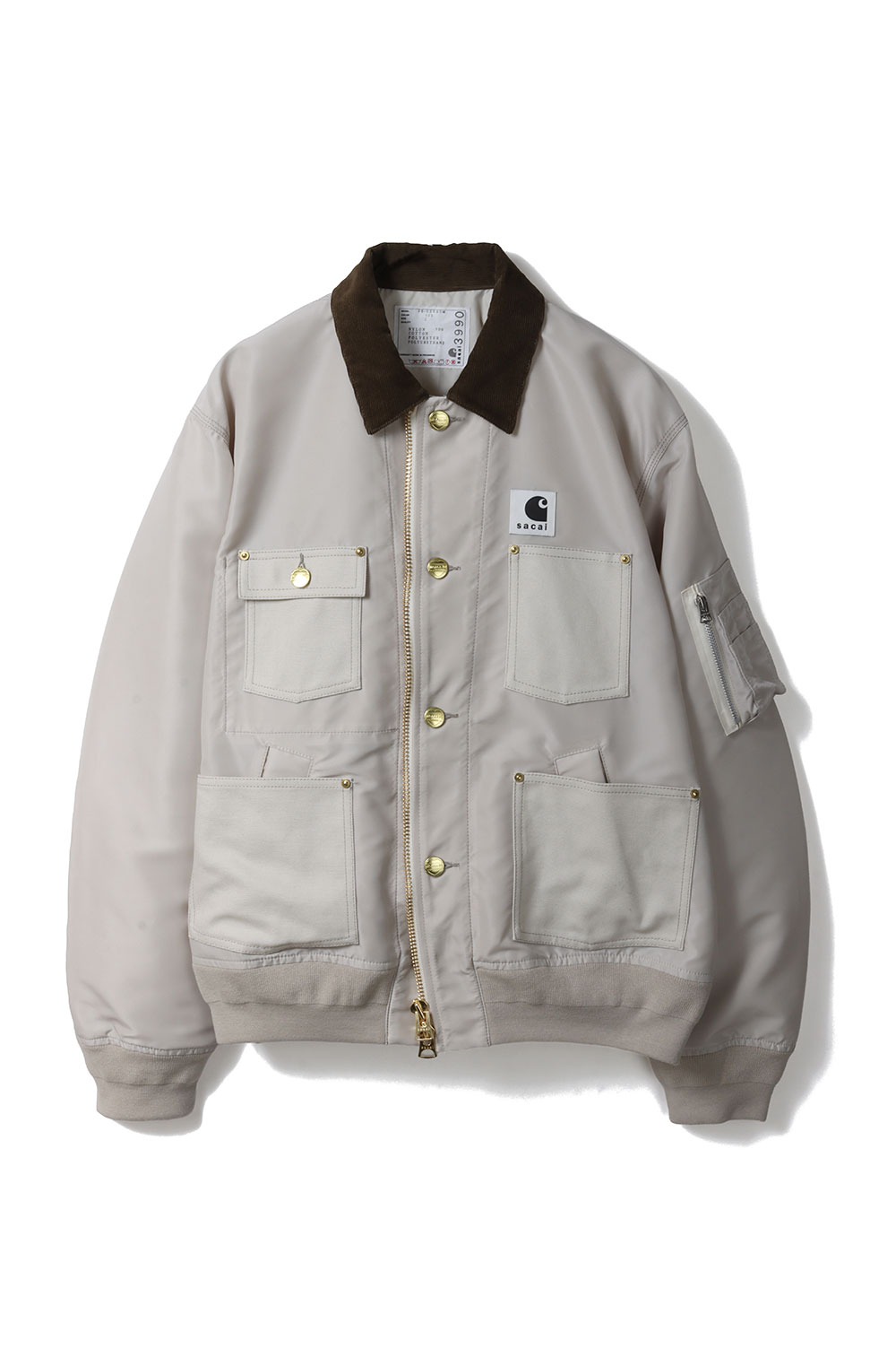 Carhartt WIP Nylon Twill x Duck Blouson - IVORY 199 (26-03990M