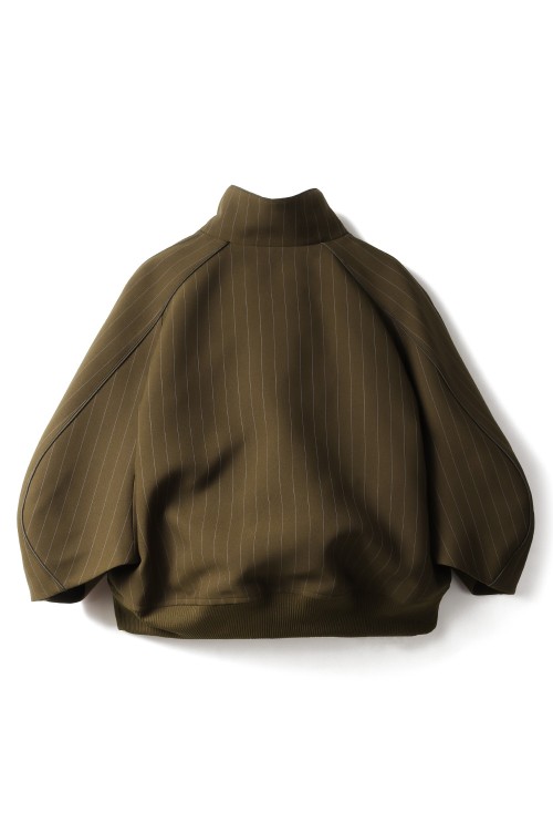 Matelasse Twill Blouson - BROWN STRIPE 818 (26-08366) | セレクト